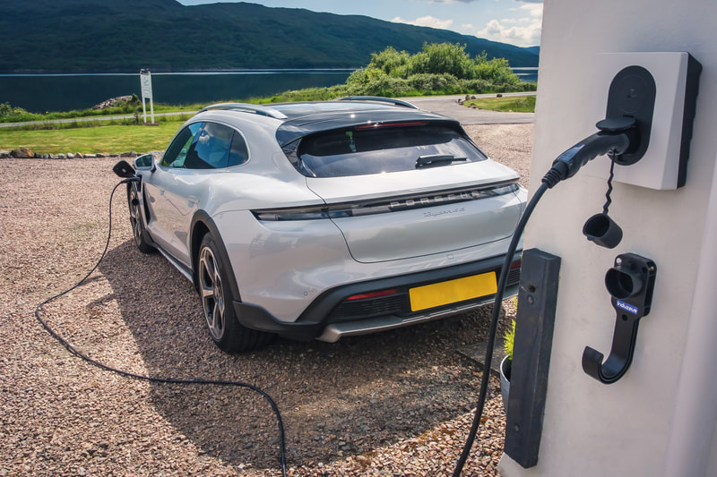 Onsite Electric Vehicle Charger | Rockpool House Self Catering | Ardnamurchan