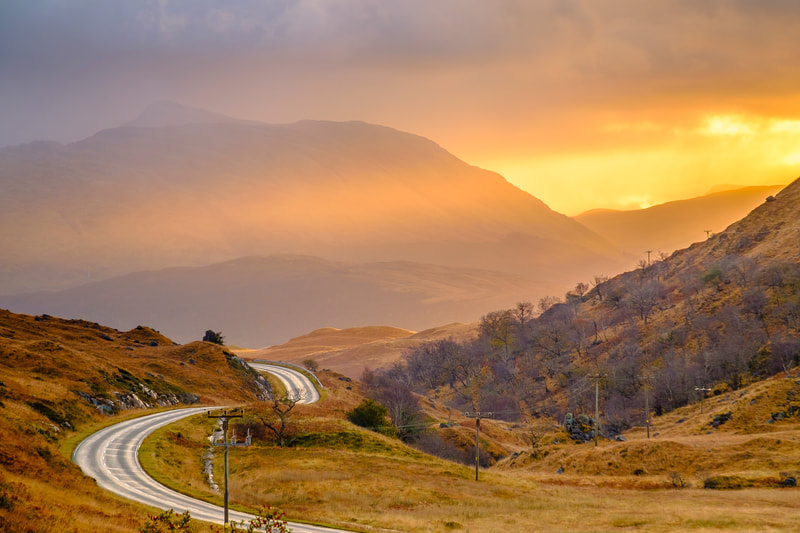 Magnificent Morning - Road to Ardnamurchan, Glen Tarbert, Ardgour