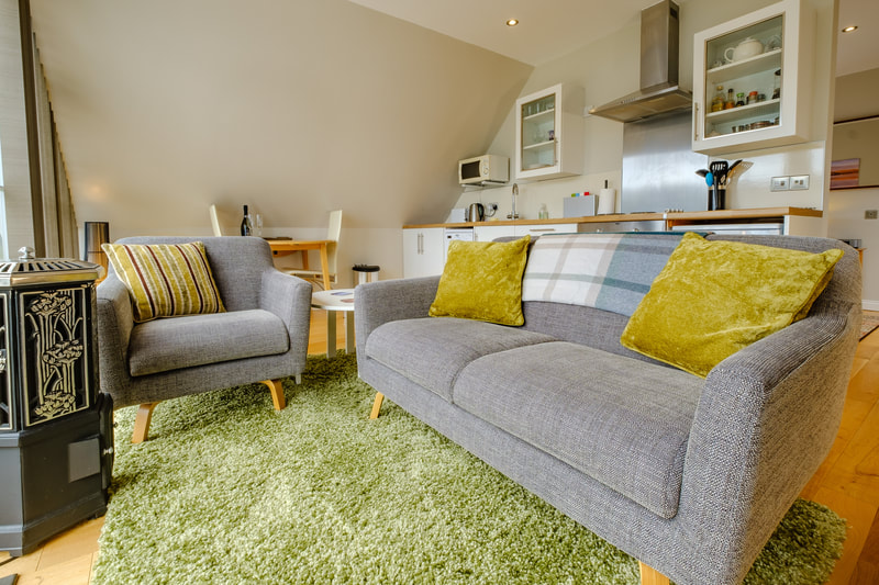 Apartment Living Area | Rockpool House Self Catering | Ardnamurchan