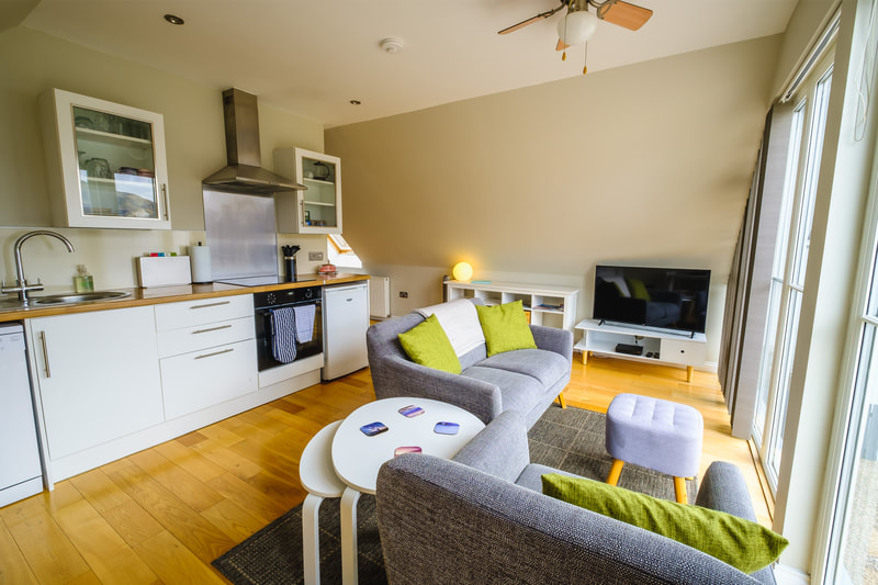 Apartment Living Area | Rockpool House Self Catering | Ardnamurchan