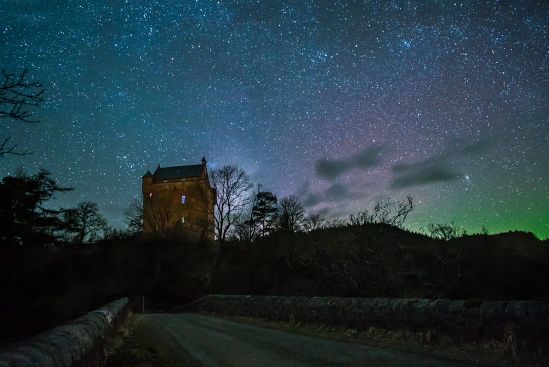The Keep and the Stars - Kinlochaline Castle, Ardtornish Estate, Morvern